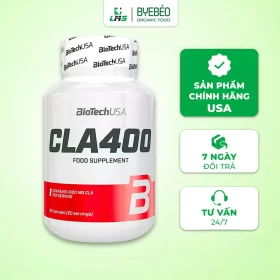 Viên uống hỗ trợ đốt mỡ CLA 400 Biotech
