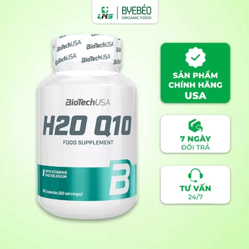 Viên uống hỗ trợ tim mạch H2O Q10 Biotech