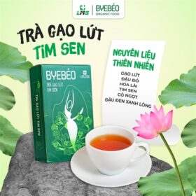 Trà Gạo Lứt Tim Sen Bye Béo
