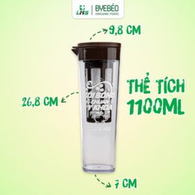 Bình pha cà phê Cold Brew Bye Béo lõi lọc nhựa ABS - Image 2