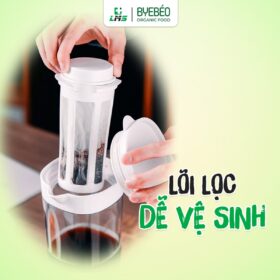 Bình pha cà phê Cold Brew Bye Béo lõi lọc nhựa ABS - Image 4