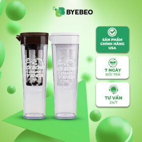 Bình pha cà phê Cold Brew Bye Béo lõi lọc nhựa ABS