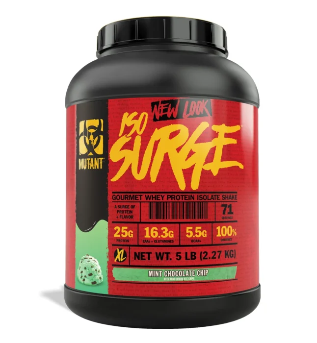 Sữa tăng cơ Mutant Iso Surge mint-choco_
