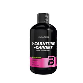 Thực Phẩm Bổ Sung Đốt Mỡ L-CARNITINE + CHROME BiotechUSA Chai 500ml