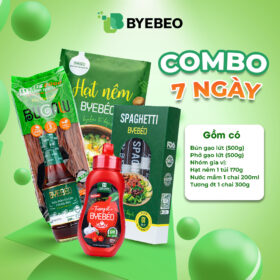 COMBO 7 NGÀY - BYE BÉO