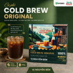 Cà Phê Cold Brew Original Lành Food - Rang Xay Nguyên Chất 100% Arabica 140g, Hương Vị Nguyên Bản, Tăng Trao Đổi Chất