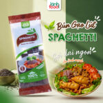 Bún Gạo Lứt Spaghetti Nguyên Chất Giàu Chất Xơ, Vitamin Healthy Và Giàu Khoáng Phù Hợp Eat Clean