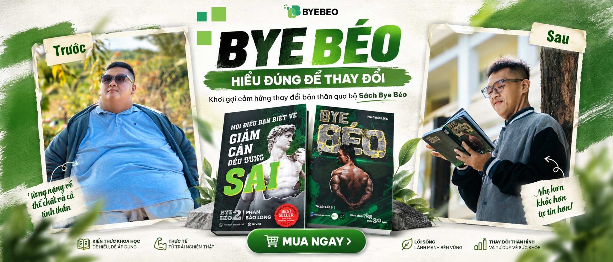 Sách Bye Béo - bộ sách của Phan Bảo Long